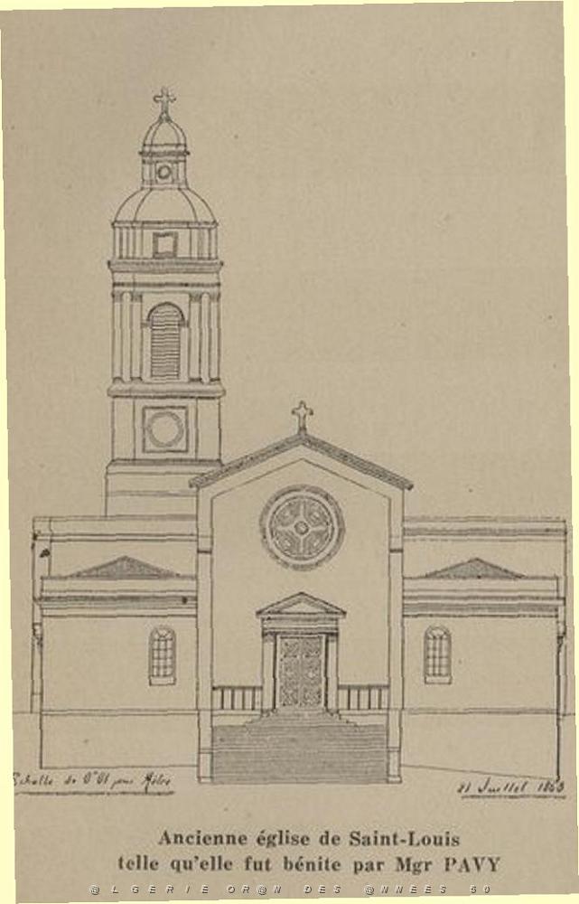 ANCIENNE EGLISE DE SAINT LOUIS 1850.JPG